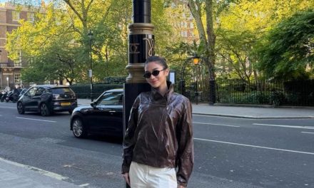 London Jadi Catwalk, Azizah Salsha Gaya Edgy Yang Stylish