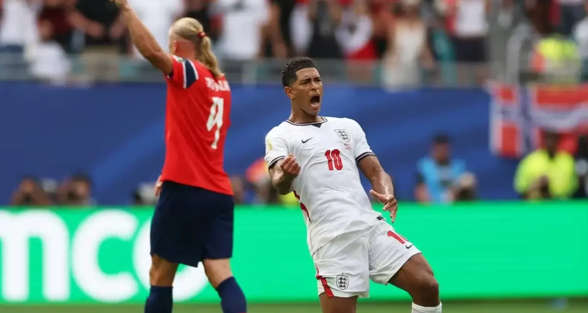 Norwegia Tersungkur! Bellingham Antar Inggris Melaju Ke 4 Besar