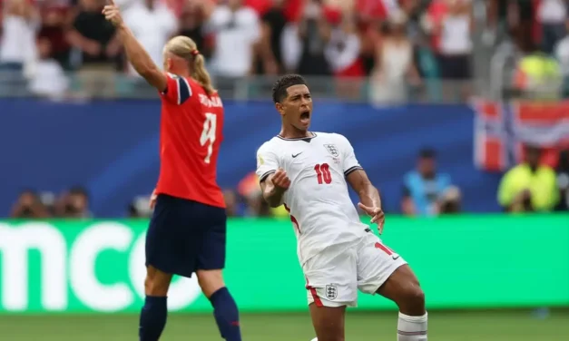 Norwegia Tersungkur! Bellingham Antar Inggris Melaju Ke 4 Besar