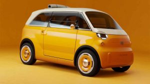 Mobil Listrik Mungil! Fiat Multiplina Hadir Dengan Empat Kursi