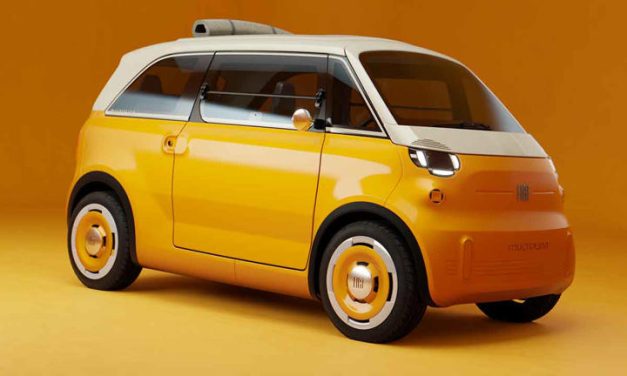 Mobil Listrik Mungil! Fiat Multiplina Hadir Dengan Empat Kursi