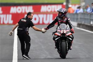 Kabar Baik Untuk Aprilia! Cedera Jorge Martin Tak Bergeser