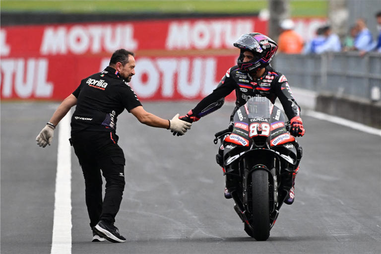 Kabar Baik Untuk Aprilia! Cedera Jorge Martin Tak Bergeser